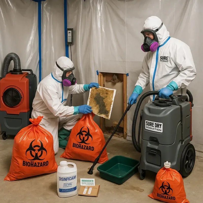 Contaminated Water Handling Protocols process in Miami, TX